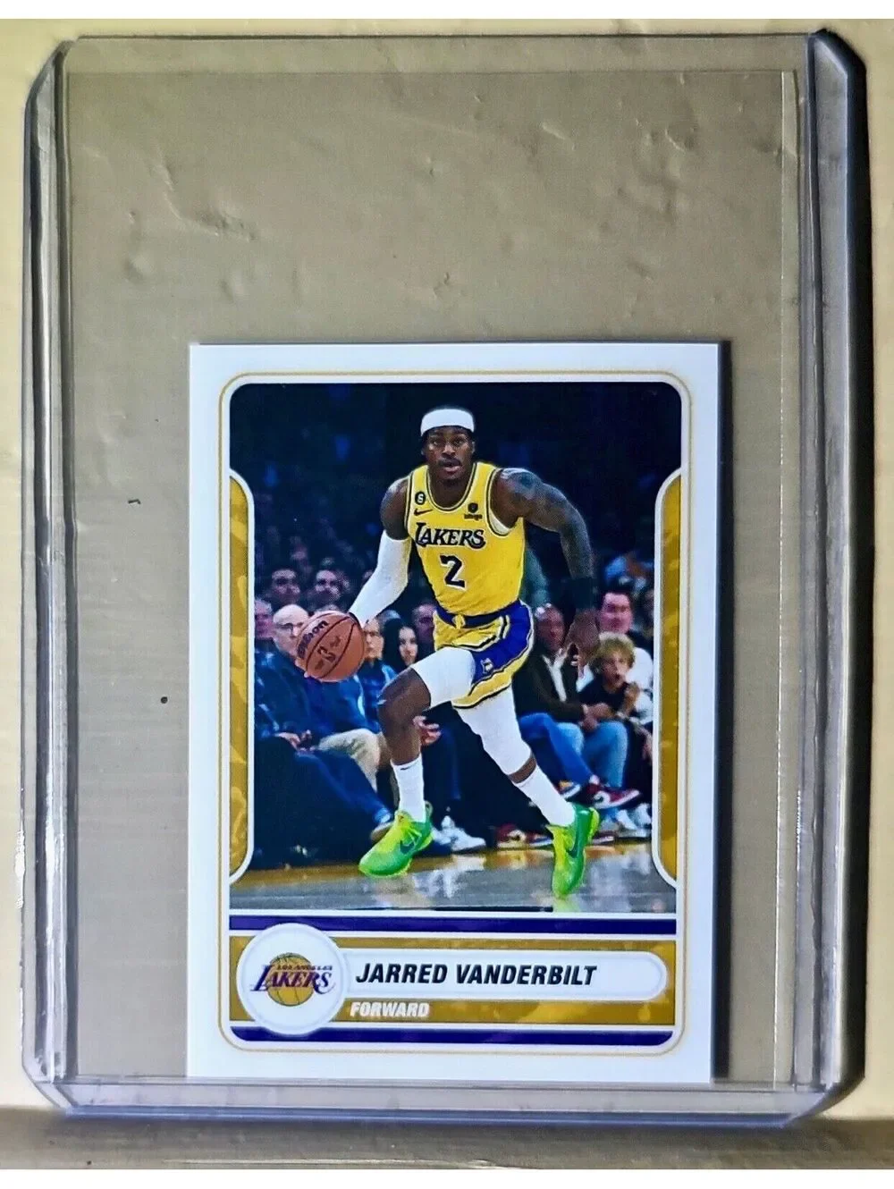 2023-24 Jarred Vanderbilt Panini NBA Basketball #370 Sticker Los Angeles Lakers